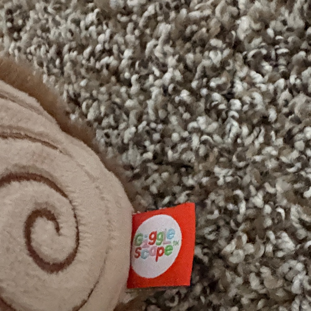 Cute Plush Log with Fire Accent Giggle Scope - Picture 4 of 6